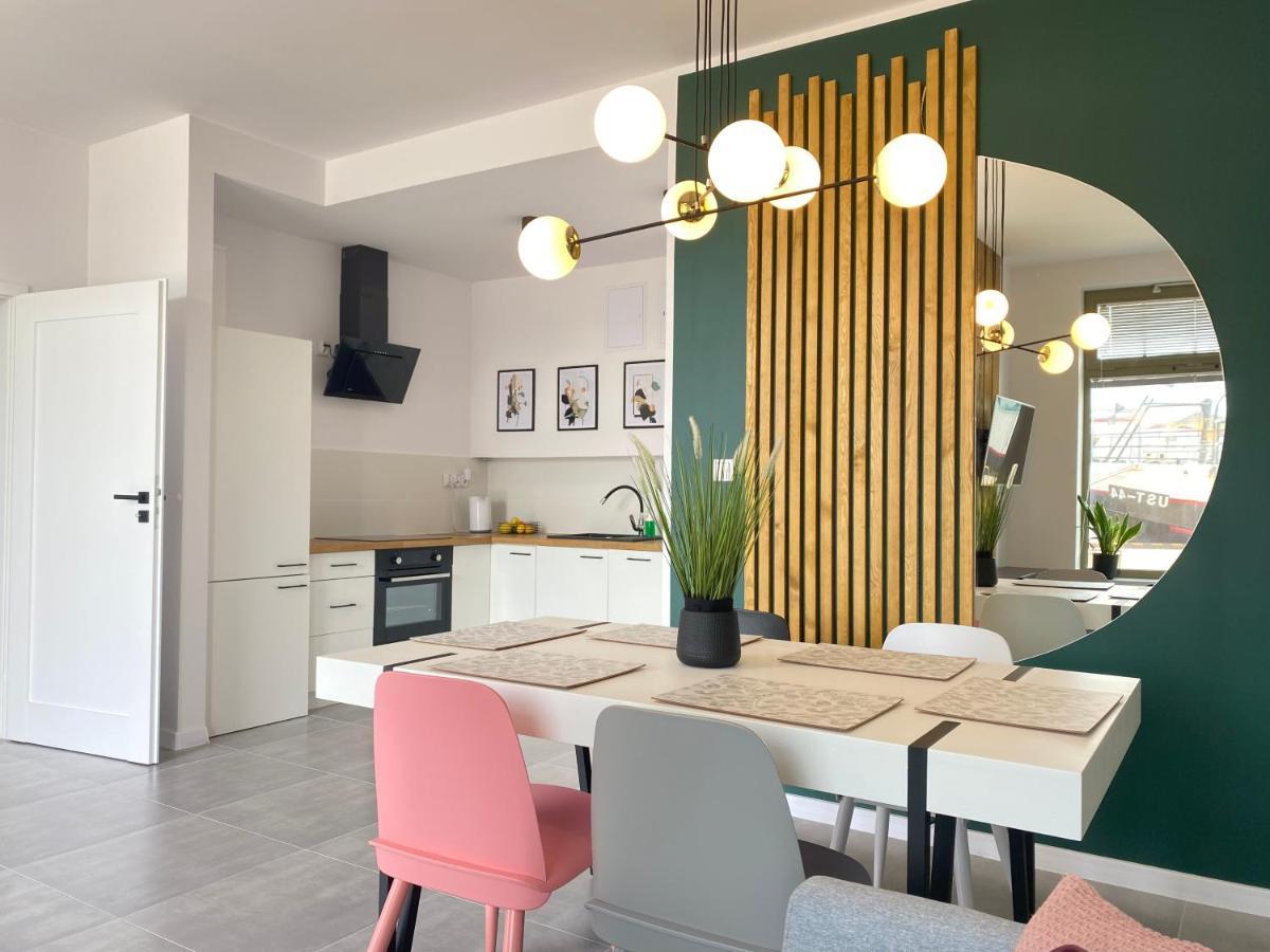 Apartamenty Baltyckie - Bulwar Portowy - Widok Na Port, Centrum, Najlepsza Lokalizacja W Ustce 우스트카 외부 사진