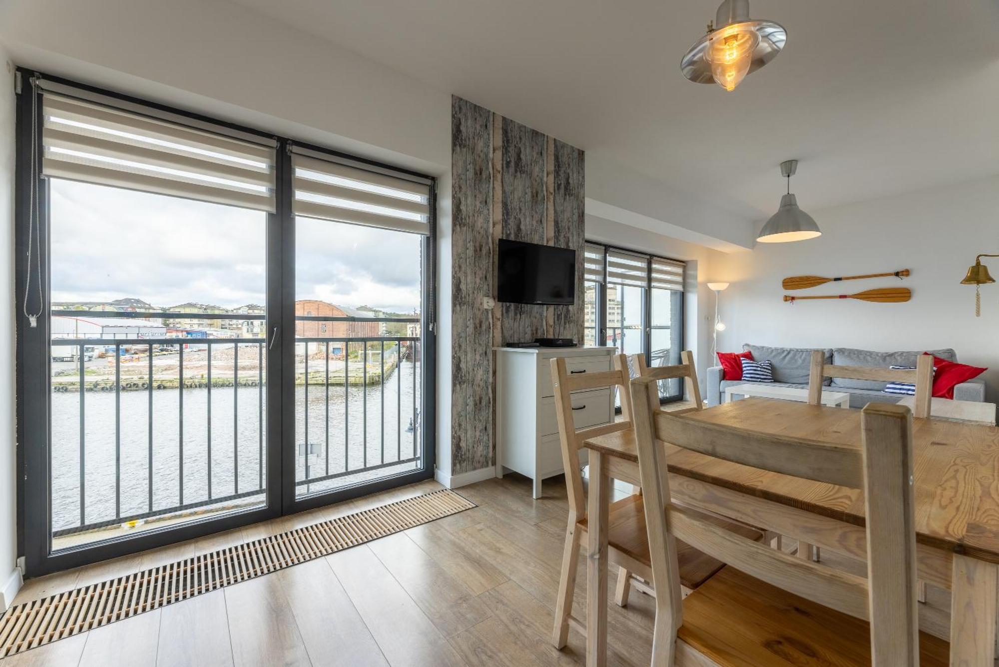 Apartamenty Baltyckie - Bulwar Portowy - Widok Na Port, Centrum, Najlepsza Lokalizacja W Ustce 우스트카 외부 사진