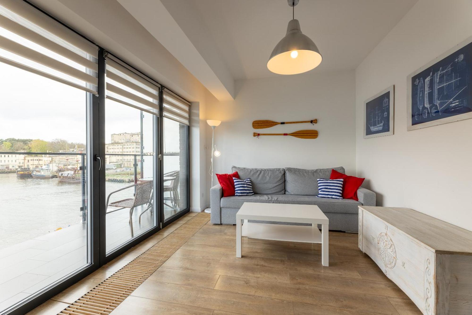 Apartamenty Baltyckie - Bulwar Portowy - Widok Na Port, Centrum, Najlepsza Lokalizacja W Ustce 우스트카 외부 사진